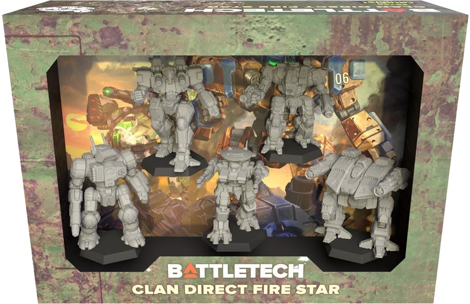 Battletech Clan Direct Fire Star image 0